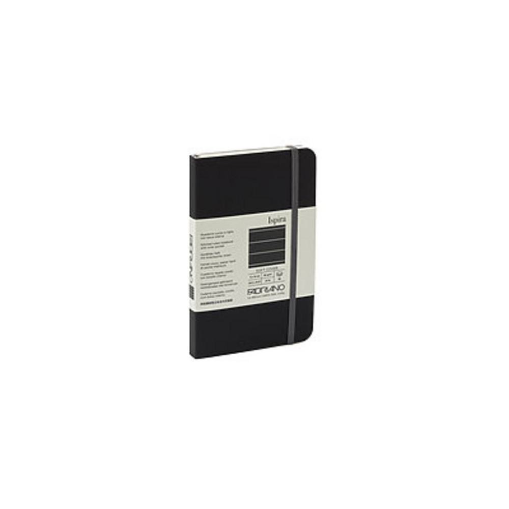 Fabriano, Ispira, Softcover, Lined, Book, 3.5"x5.5", Black